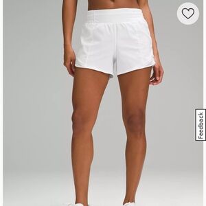 Lululemon Hotty Hot HR Shorts 4” - size 4